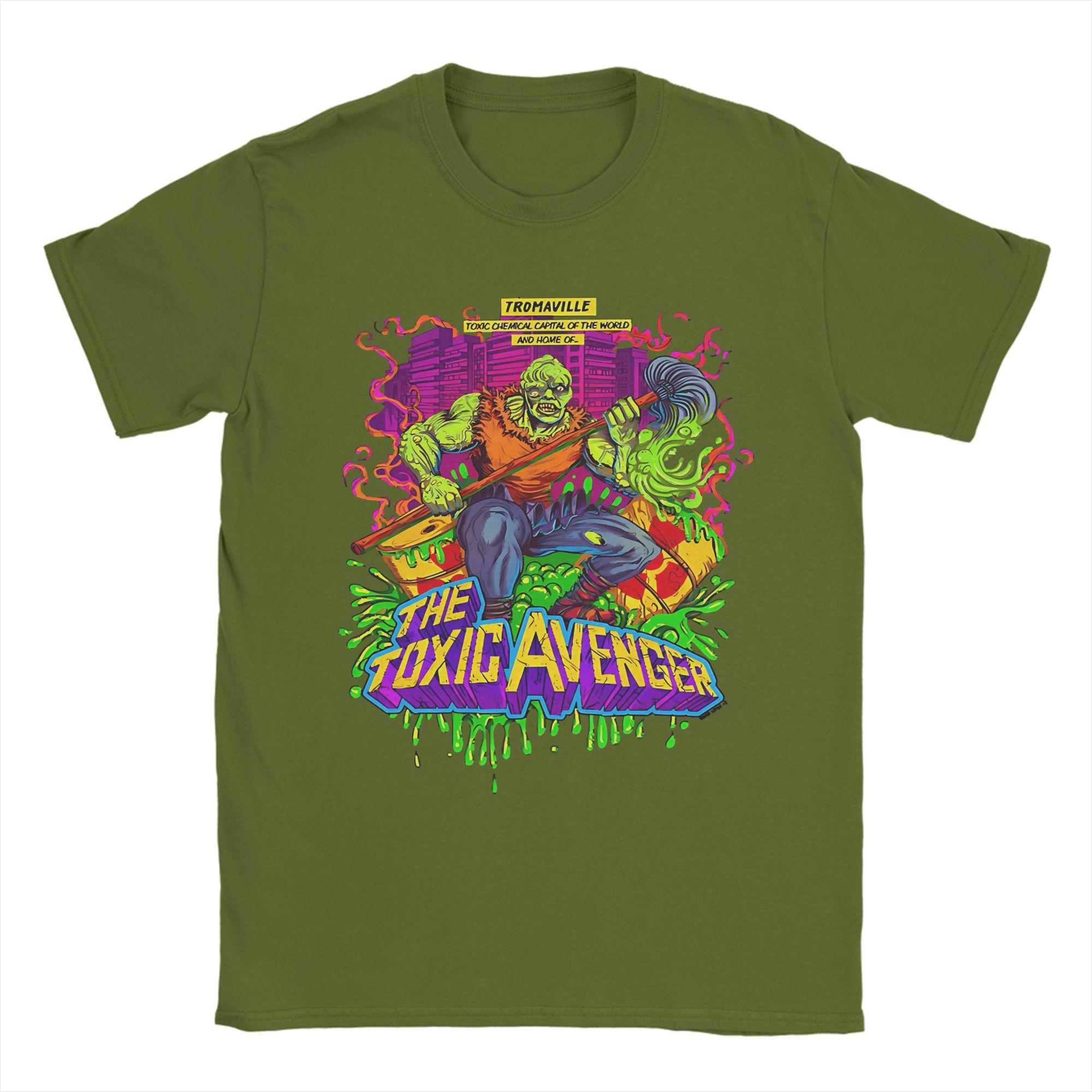 Men T-Shirt Comedy Toxic Avenger Amazing Pure Cotton Tees Short Sleeve T Shirt O Neck Tops Gift 4XL
Men T-Shirt Comedy Toxic Avenger Amazing Pure Cotton Tees Short Sleeve T Shirt O Neck Tops Gift 4XL