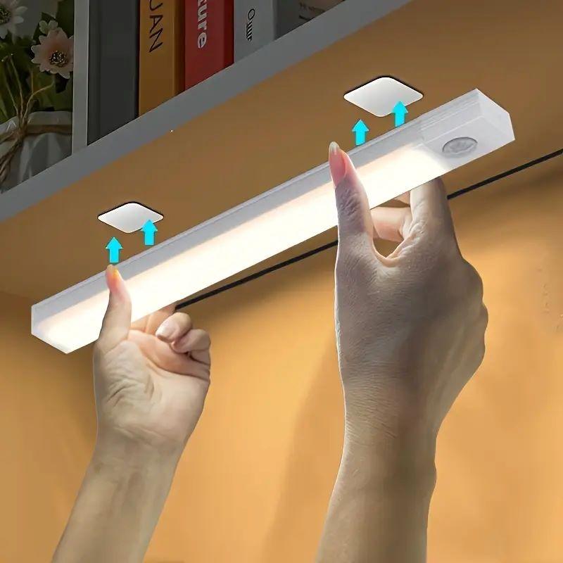 Human Body Sensing LED Light Strip Wireless Magnetic Wardrobe Light USB Charging for Wardrobes Cabinets Stairs Corridors
Human Body Sensing LED Light Strip Wireless Magnetic Wardrobe Light USB Charging for Wardrobes Cabinets Stairs Corridors