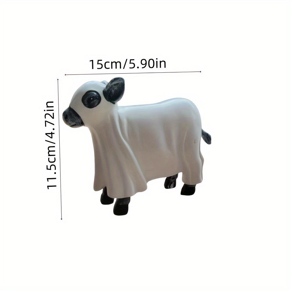 Ghostly Little Cow Resin Ornaments for Halloween Décor
Ghostly Little Cow Resin Ornaments for Halloween Décor