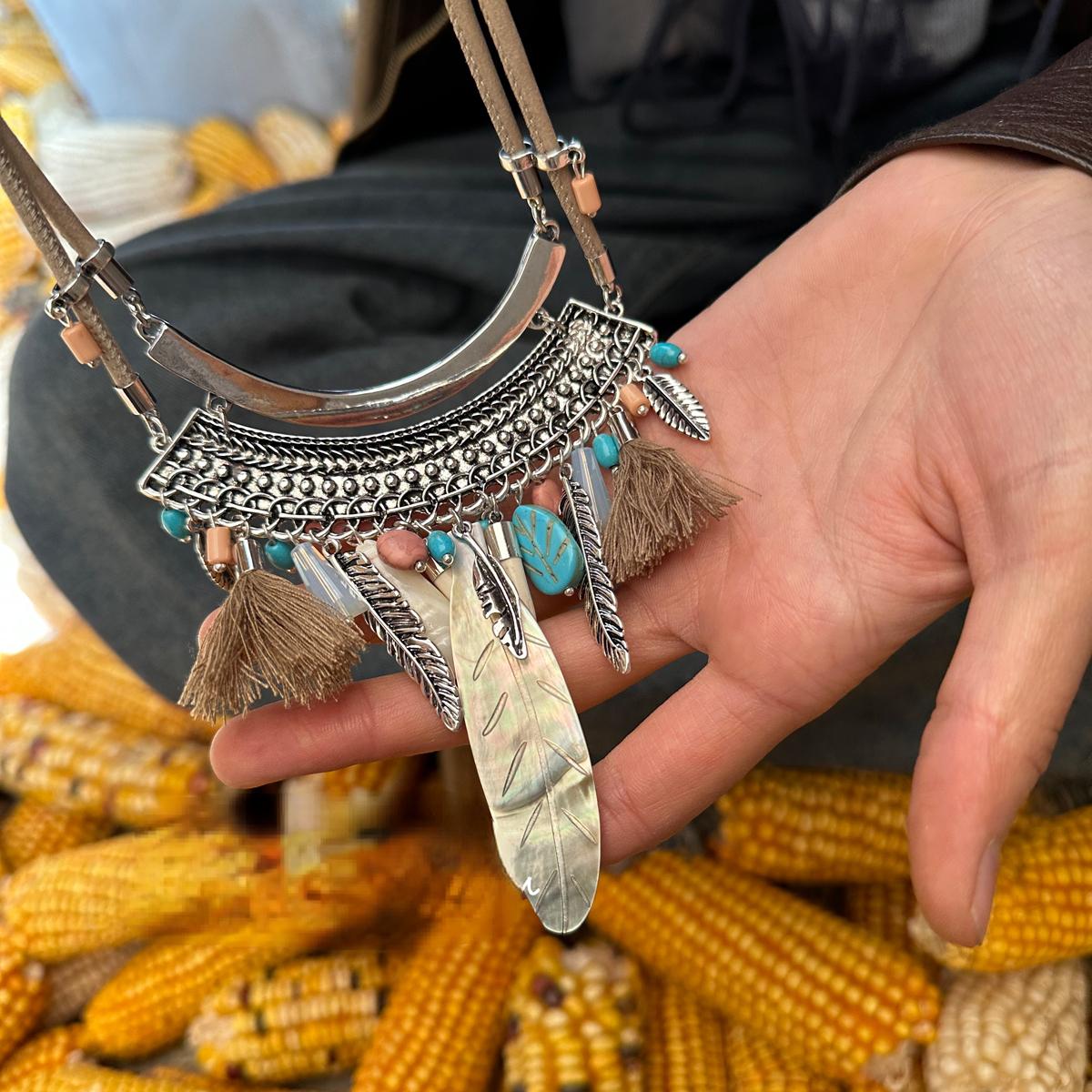 DIMANAF 2024, подвеска «Четыре сезона», аксессуар в стиле ретро, длинный лист в этническом стиле, простые аксессуары, подвеска A6
DIMANAF 2024, подвеска «Четыре сезона», аксессуар в стиле ретро, длинный лист в этническом стиле, простые аксессуары, подвеска A6