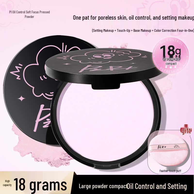 PIPL Soft Focus Setting Powder: Oil Control, Concealing, Waterproof, Sweatproof, Long-Lasting, Transfer-Proof for Touch-Ups. 18g
PIPL Soft Focus Setting Powder: Oil Control, Concealing, Waterproof, Sweatproof, Long-Lasting, Transfer-Proof for Touch-Ups. 18g