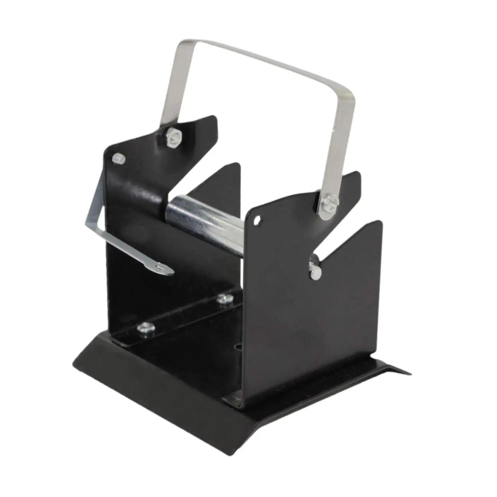 Compact Solder Wire Spool Dispenser Holder Stand Adjustable Metal Welding Wire Reel Organizer For Workbench чёрный
Compact Solder Wire Spool Dispenser Holder Stand Adjustable Metal Welding Wire Reel Organizer For Workbench чёрный