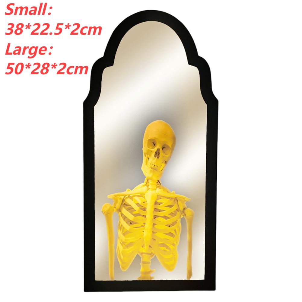 Halloween Novelty Ghost Mirror USB Powered Hologram Ghost Mirror Warm Light Spooky Scary Ghosts Mirror Home Decor Accessories Small
Halloween Novelty Ghost Mirror USB Powered Hologram Ghost Mirror Warm Light Spooky Scary Ghosts Mirror Home Decor Accessories Small