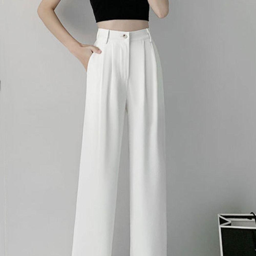 Loose Baggy Suit Pants Office High Waist Pants Comfortable Wide Leg Pants Women Daily L бежевий
Loose Baggy Suit Pants Office High Waist Pants Comfortable Wide Leg Pants Women Daily L бежевий