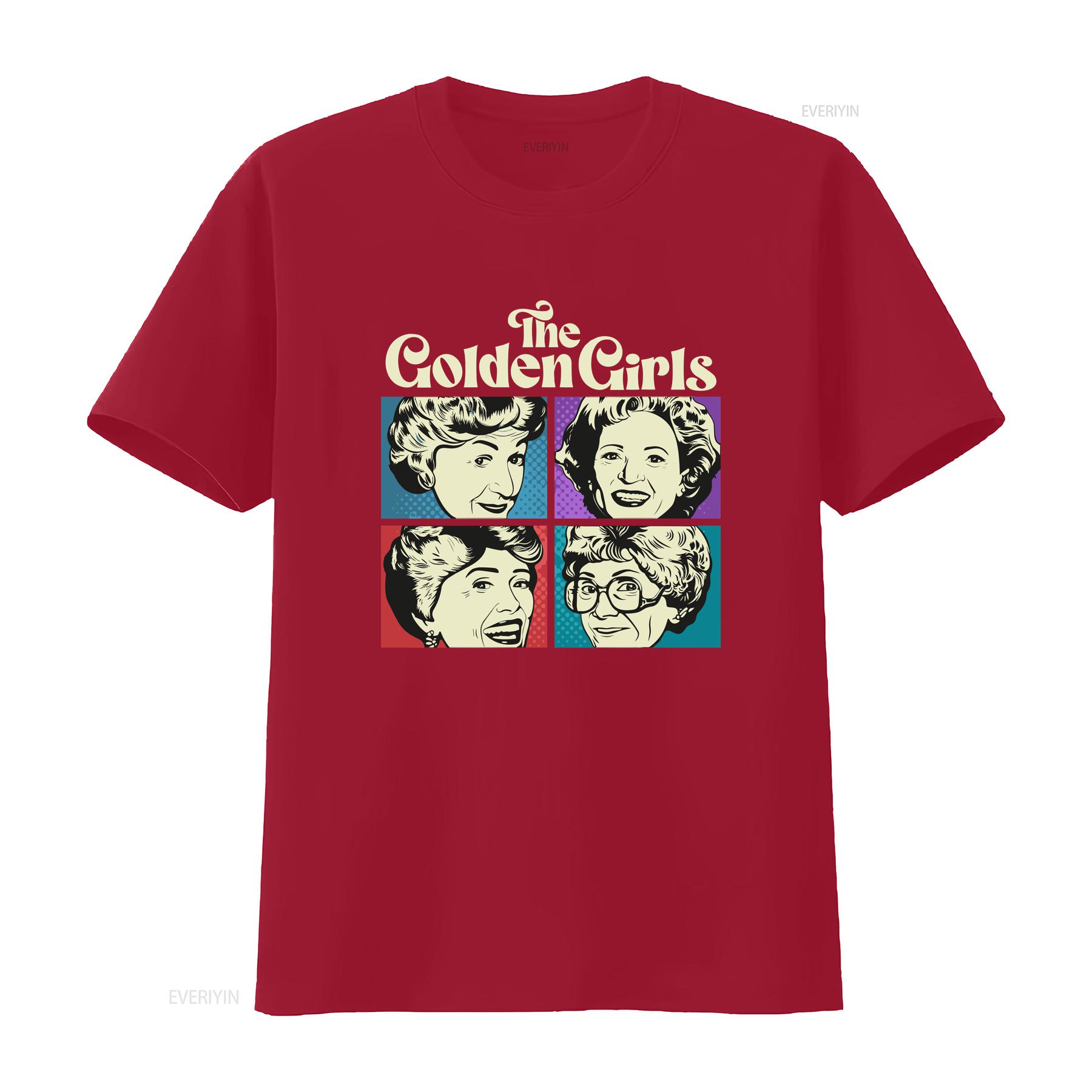 Golden Girls Retro T Shirt Stay vintage Washed designer clothes fashion streetwear Stylish homme Comfortable Versatile Soft S
Golden Girls Retro T Shirt Stay vintage Washed designer clothes fashion streetwear Stylish homme Comfortable Versatile Soft S