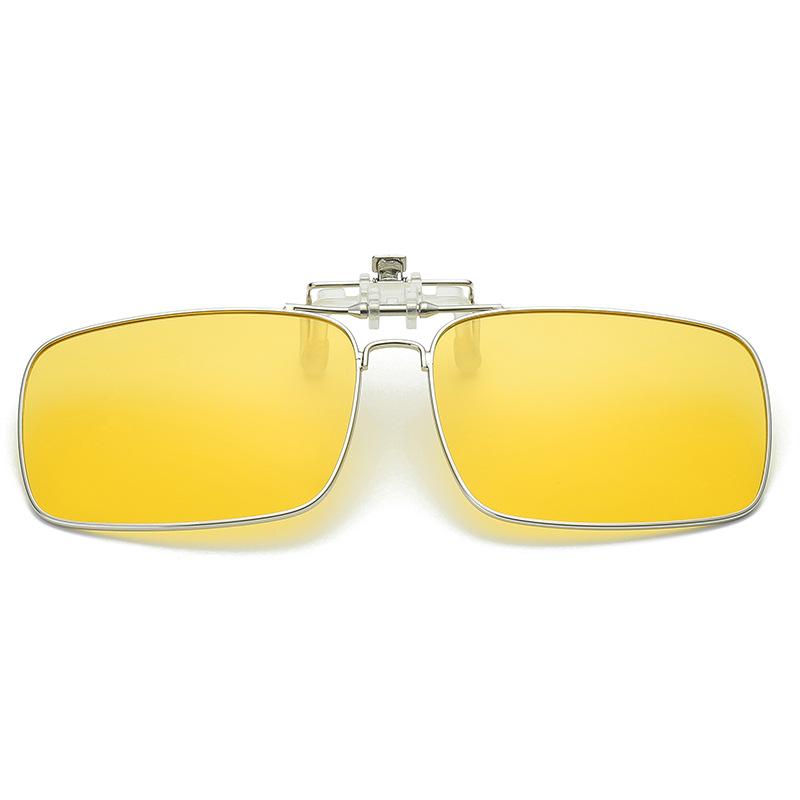 Flip Up Clip on Sunglasses Men Polarized Yellow Lens Night Vision Women Car Driving Gogglesanti Male Myopic Clips Eyeglasses
Flip Up Clip on Sunglasses Men Polarized Yellow Lens Night Vision Women Car Driving Gogglesanti Male Myopic Clips Eyeglasses