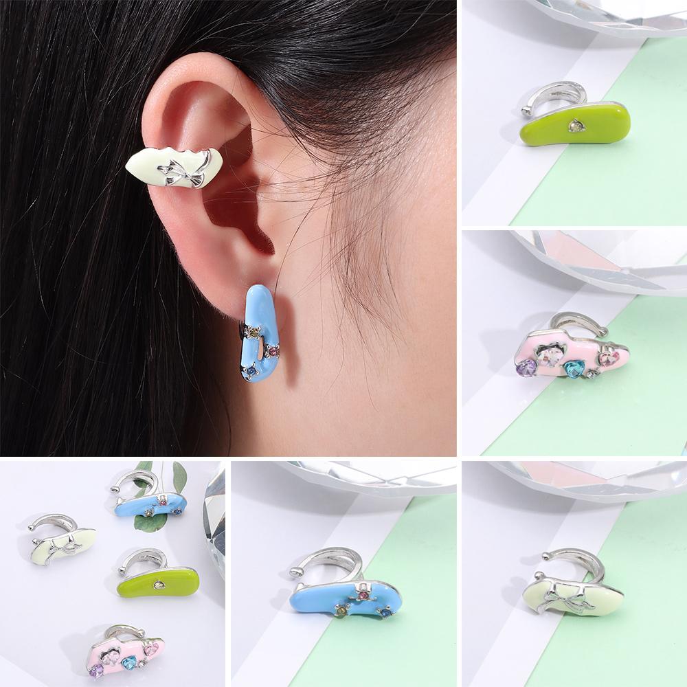 Bow Shape Crystal Love Heart Simple 3pcs Dopamine Ear Clip Earrings Ear Clip Ear Cuff
Bow Shape Crystal Love Heart Simple 3pcs Dopamine Ear Clip Earrings Ear Clip Ear Cuff