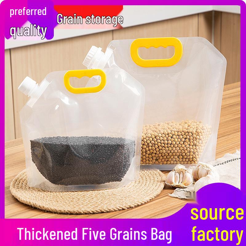 Portable Thickened Grain Storage Bag - Food Grade Sealed Bag for Five and Coarse Grains
Portable Thickened Grain Storage Bag - Food Grade Sealed Bag for Five and Coarse Grains