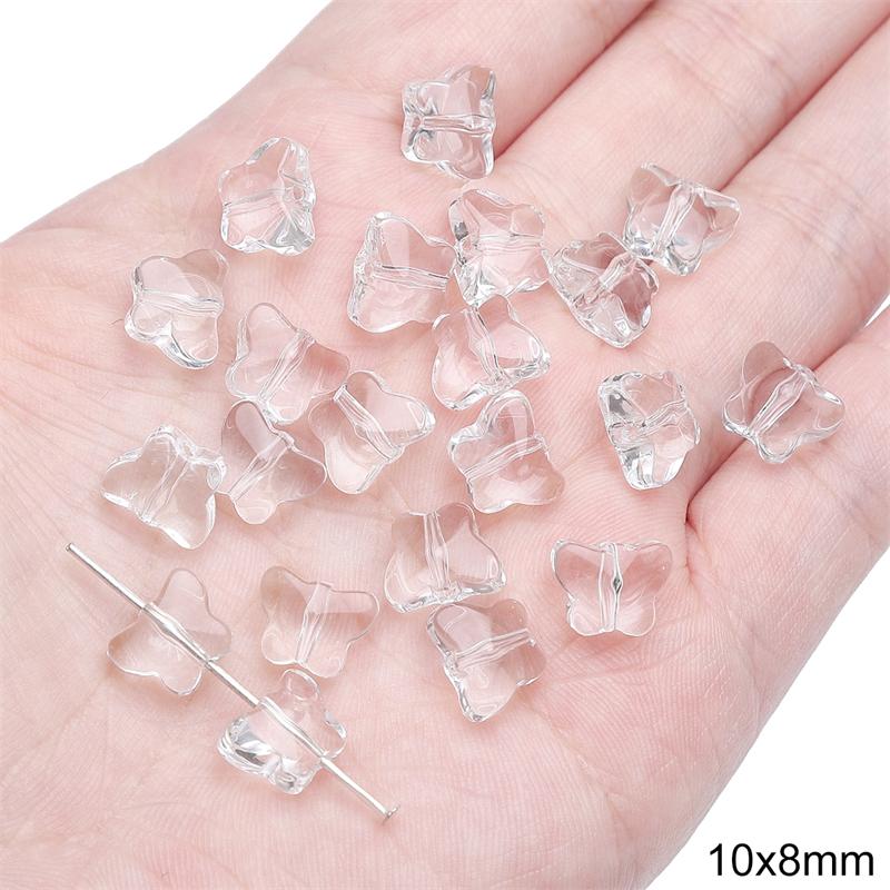 20 шт. Кришталевих скляних бус, метеликів, серцевих розпірних намистин для виготовлення ювелірних виробів, браслет, намисто своїми руками 10x8mm
20 шт. Кришталевих скляних бус, метеликів, серцевих розпірних намистин для виготовлення ювелірних виробів, браслет, намисто своїми руками 10x8mm