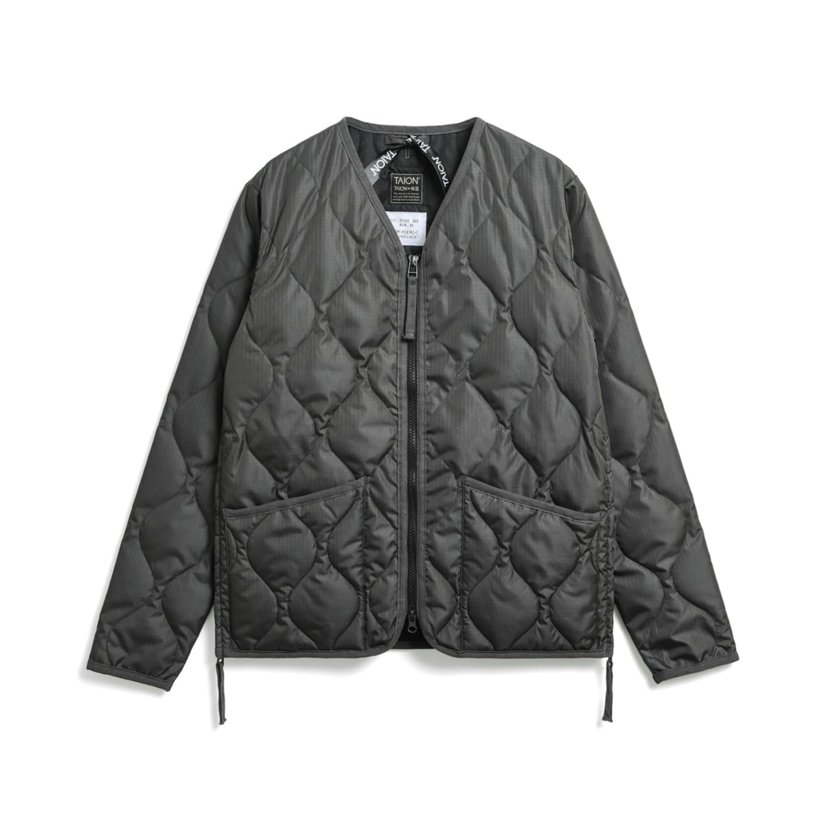 Taion Унісекс Мілітарі Пуховик на блискавці V-подібний виріз 101ZML-1
Taion Унісекс Мілітарі Пуховик на блискавці V-подібний виріз 101ZML-1