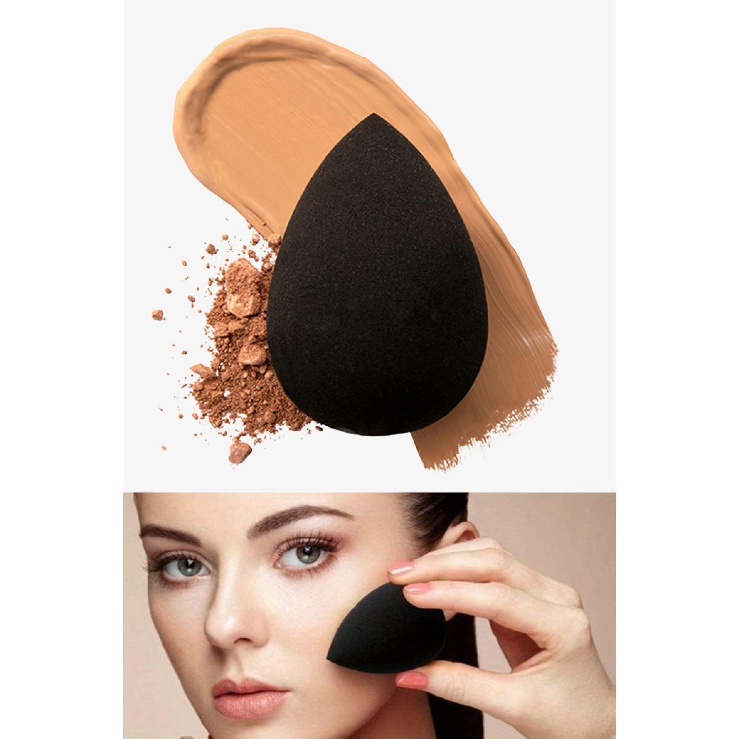 Чорний спонж для макіяжу Black Trend
Чорний спонж для макіяжу Black Trend