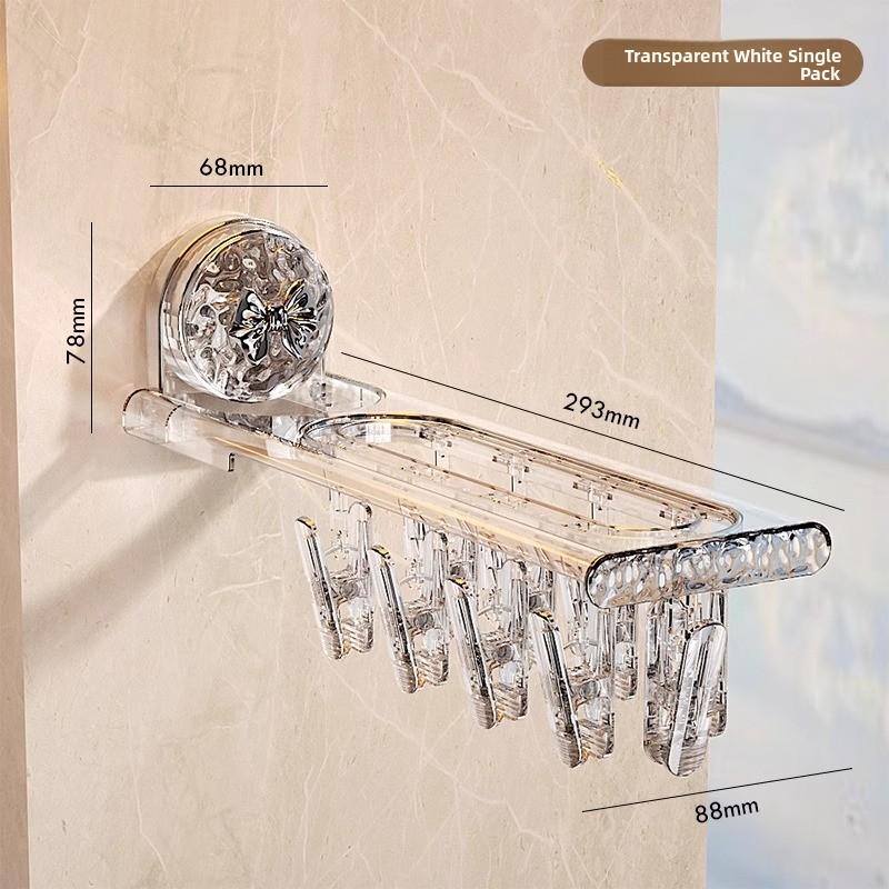 Multi-Hook Suction Cup Drng Ra Creative Design Plastic Clothes Hanger for Sos Underwear Adult Balcony Batoom Organizer 1
Multi-Hook Suction Cup Drng Ra Creative Design Plastic Clothes Hanger for Sos Underwear Adult Balcony Batoom Organizer 1