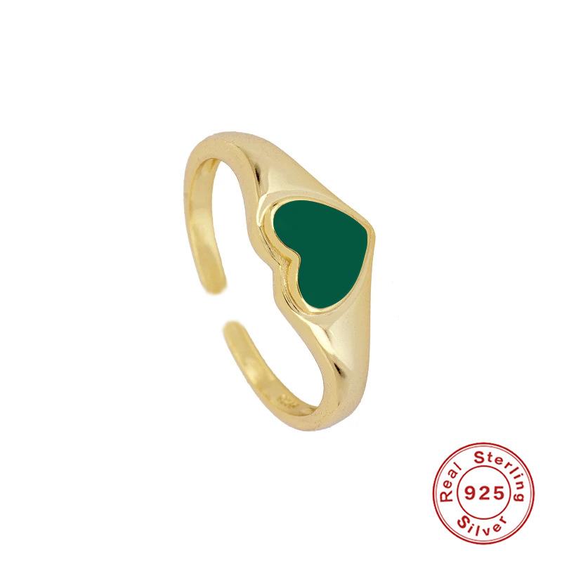 S925 Sterling Silver Fashionable Simple Love Drip Opening Women S Ring Premium Glaze Ring Opening Adjustable
S925 Sterling Silver Fashionable Simple Love Drip Opening Women S Ring Premium Glaze Ring Opening Adjustable