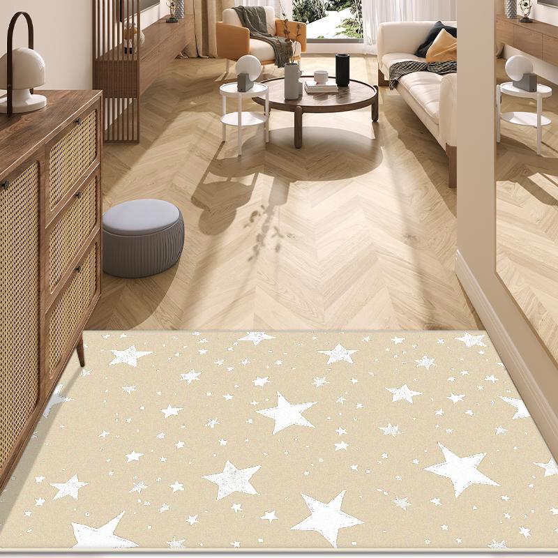 Simple Style Five Pointed Star Pattern Decorative Rug for Living Room Easy Clean Entrance Door Mat Soft Cute Room Decor Carpet 60*90cm
Simple Style Five Pointed Star Pattern Decorative Rug for Living Room Easy Clean Entrance Door Mat Soft Cute Room Decor Carpet 60*90cm