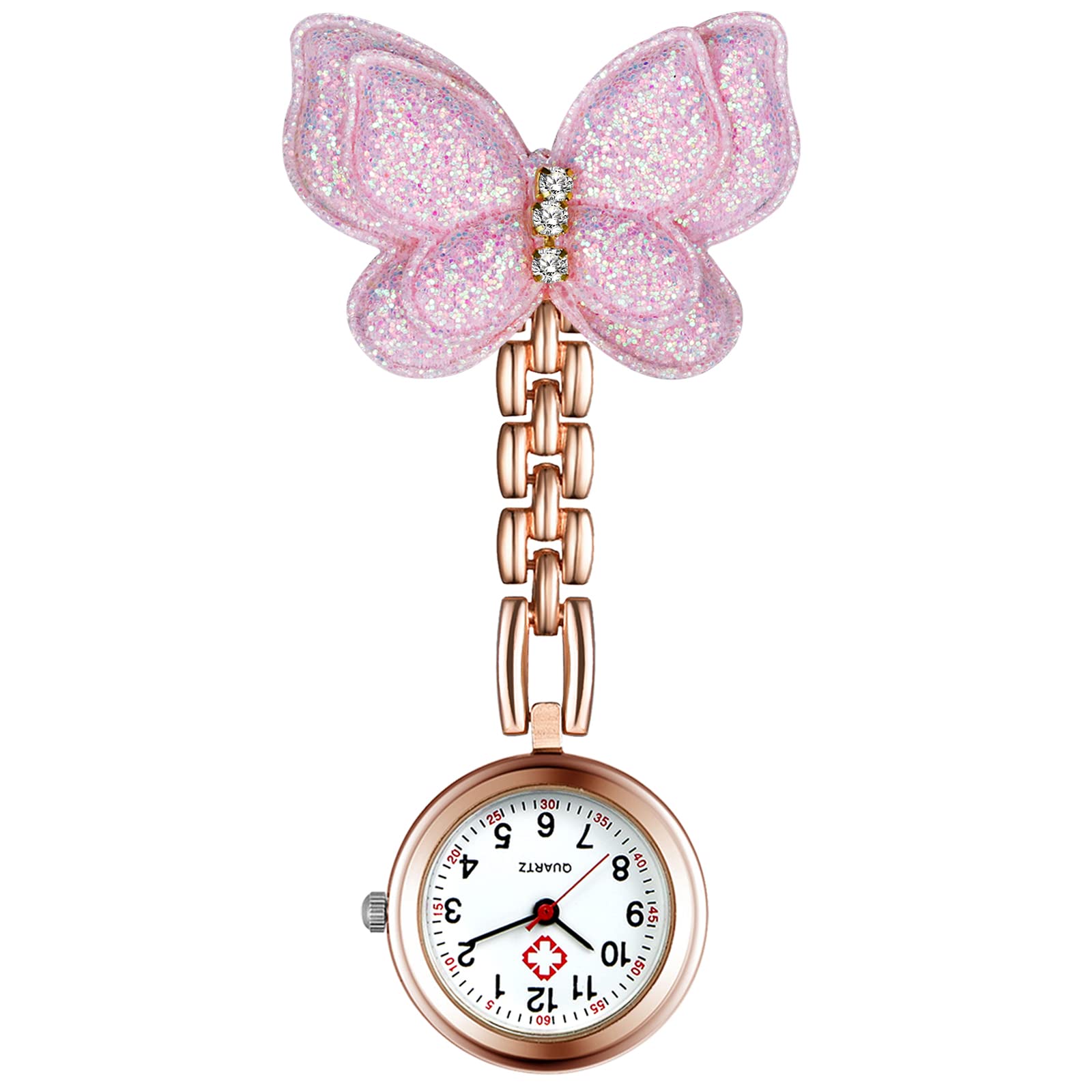 Lancardo Nurse Watch Butterfly Watch Nurse Silicone Watch Pocket Watch Clip Cute Lady Analog Watch Pocket Watch Perfect Gift to The Day
Lancardo Nurse Watch Butterfly Watch Nurse Silicone Watch Pocket Watch Clip Cute Lady Analog Watch Pocket Watch Perfect Gift to The Day