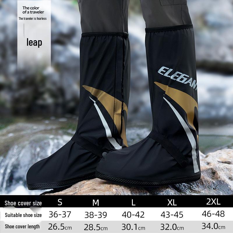 High-Top Waterproof PVC Shoe Covers for Outdoor Hiking, Cycling & Fishing - Non-Slip, Wear-Resistant Large
High-Top Waterproof PVC Shoe Covers for Outdoor Hiking, Cycling & Fishing - Non-Slip, Wear-Resistant Large