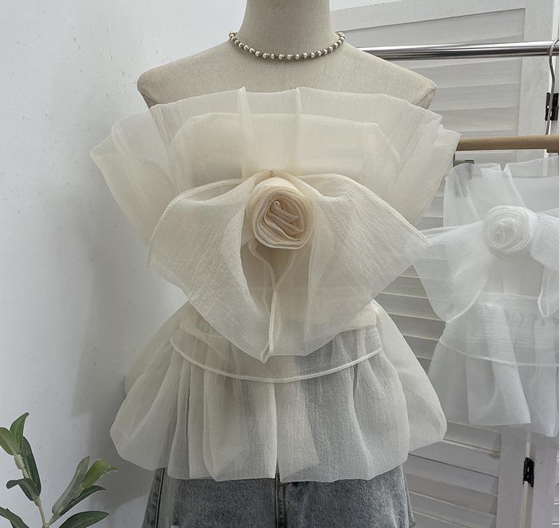 Big Bow Rose Design Strapless Vest with Open Back - Sleeveless Top 2192 One Size абрикосовий
Big Bow Rose Design Strapless Vest with Open Back - Sleeveless Top 2192 One Size абрикосовий
