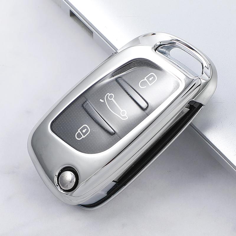 TPU Soft 3Button Key Case Cover Keychain for Peugeot 107 207 306 307 407 308 607 for Citroen C2 C3 C4 C5 C6 C8 DS4 Protector срібний
TPU Soft 3Button Key Case Cover Keychain for Peugeot 107 207 306 307 407 308 607 for Citroen C2 C3 C4 C5 C6 C8 DS4 Protector срібний