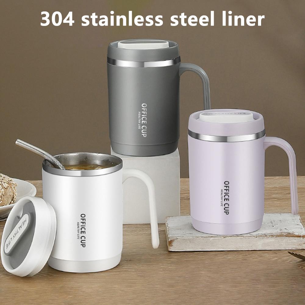 500ML Creative Coffee Water Cup 304 Stainless Steel with Straw Large Capacity Thermos Cup Breakfast Couple Mug Milk Coffee Cup 500ml серый
500ML Creative Coffee Water Cup 304 Stainless Steel with Straw Large Capacity Thermos Cup Breakfast Couple Mug Milk Coffee Cup 500ml серый