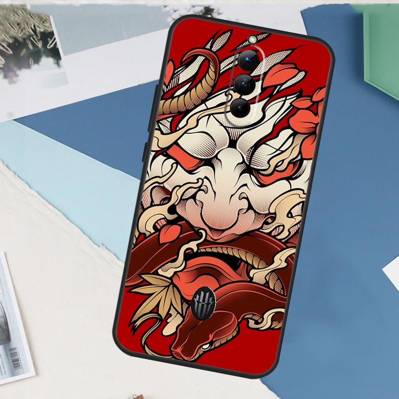 Japanese Hannya Oni Mask Case For ZTE Nubia Red Magic 9 10 11 8 8S 9S 10S Pro Plus 6 7 6S 7S Pro 5G 6R 10 Air Cover Red Magic 10 Air
Japanese Hannya Oni Mask Case For ZTE Nubia Red Magic 9 10 11 8 8S 9S 10S Pro Plus 6 7 6S 7S Pro 5G 6R 10 Air Cover Red Magic 10 Air