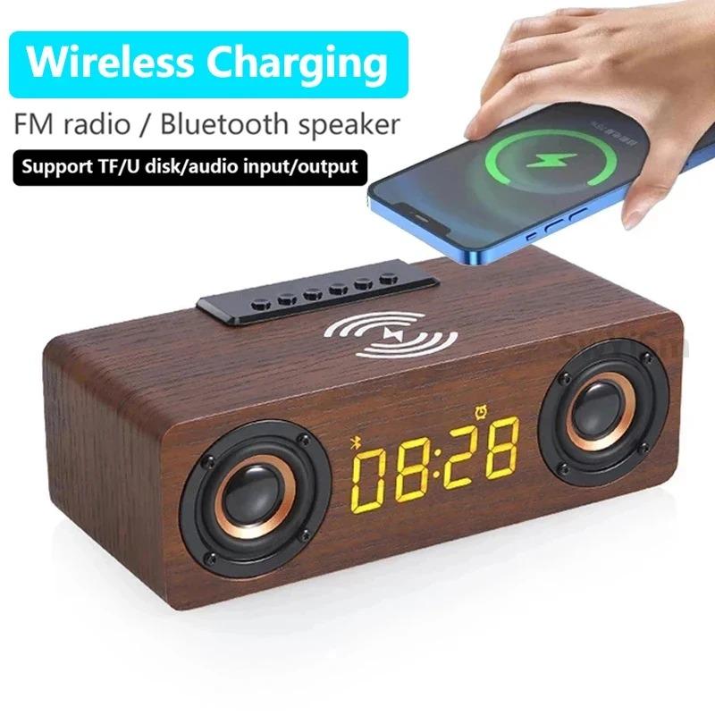 Будильник Многофункциональный деревянный беспроводной Bluetooth-динамик Сабвуфер ТВ Саундбар Колонка для домашнего кинотеатра для компьютера Колонки FM
Будильник Многофункциональный деревянный беспроводной Bluetooth-динамик Сабвуфер ТВ Саундбар Колонка для домашнего кинотеатра для компьютера Колонки FM