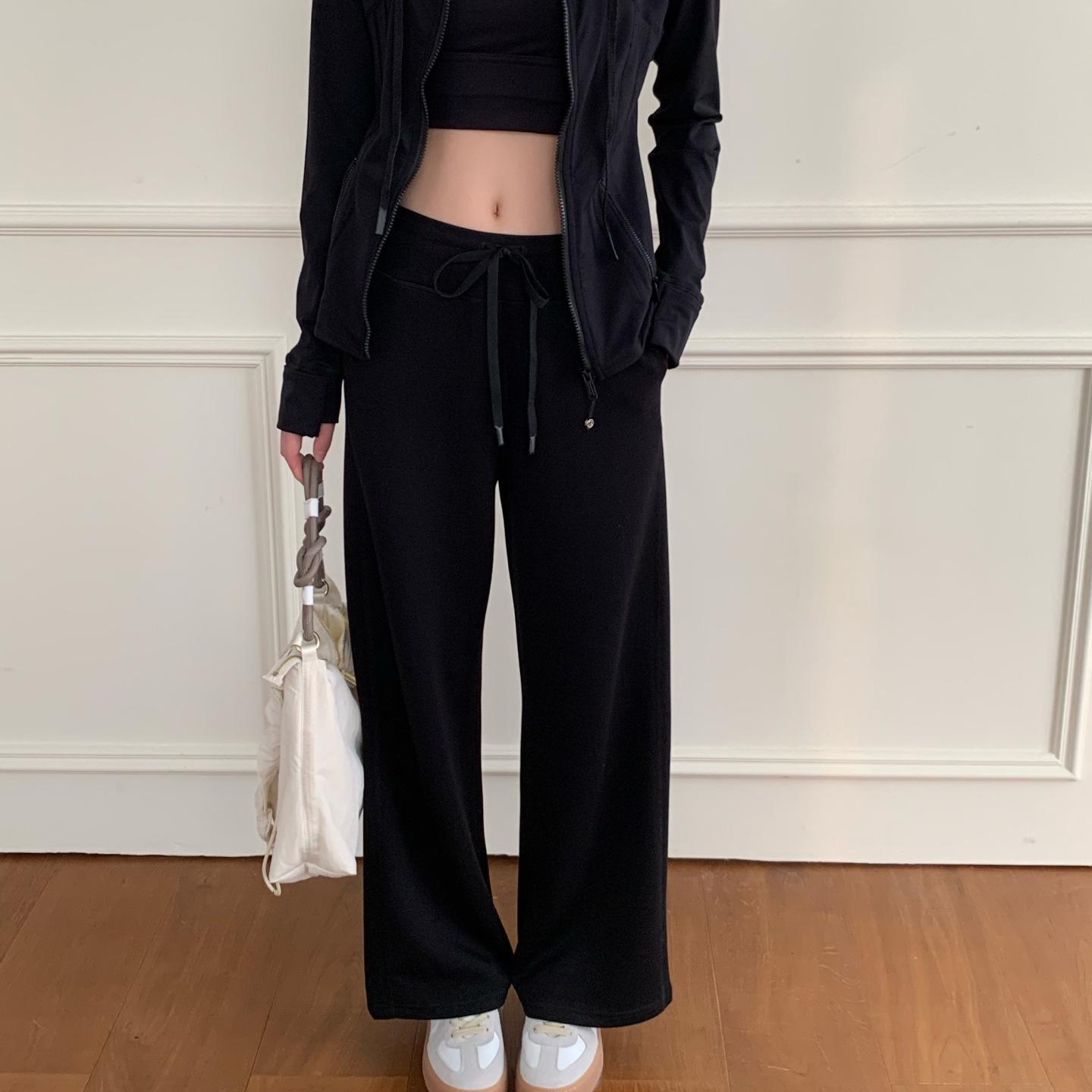 Women s Spring High-Waisted Drawstring Wide-Leg Pants - Daily Commute Casual Style M чорний
Women s Spring High-Waisted Drawstring Wide-Leg Pants - Daily Commute Casual Style M чорний
