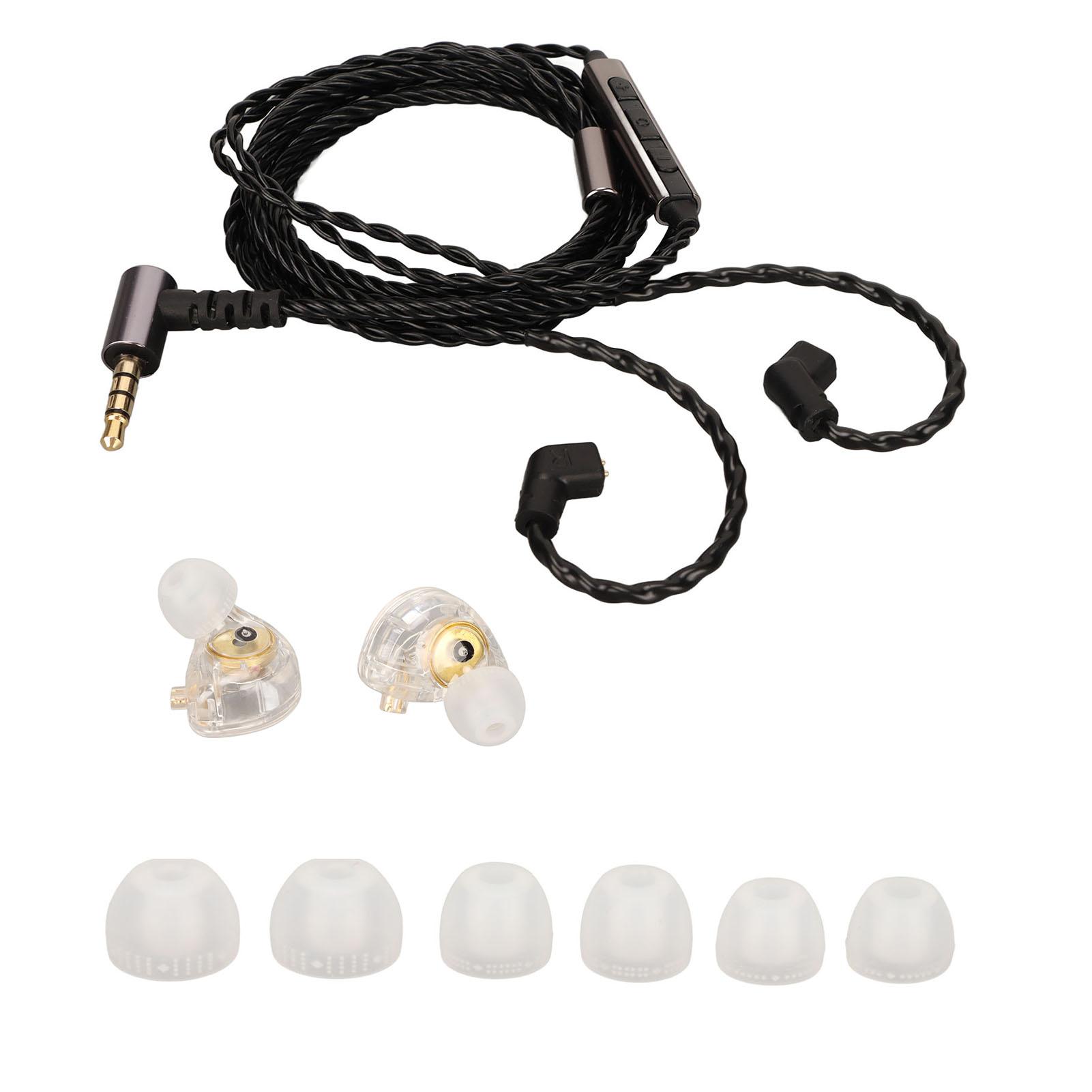 HiFi Wired Earbuds Stereo Dynamic Hybrid 3.5mm Wired Monitor Earbuds with Mic for ophiles DJs
HiFi Wired Earbuds Stereo Dynamic Hybrid 3.5mm Wired Monitor Earbuds with Mic for ophiles DJs