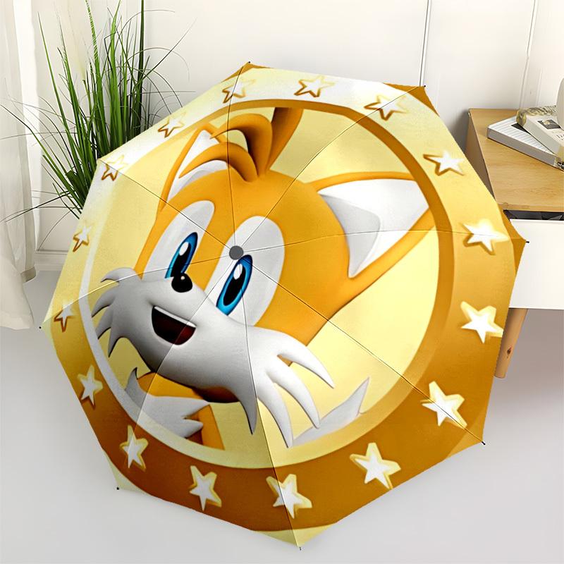 1pc Tails, Sonic Automatic Folding Umbrella - Compact 8-Rib Design, Durable Plastic & Iron, Perfect Gift for Friends & Family, yy250923040
1pc Tails, Sonic Automatic Folding Umbrella - Compact 8-Rib Design, Durable Plastic & Iron, Perfect Gift for Friends & Family, yy250923040
