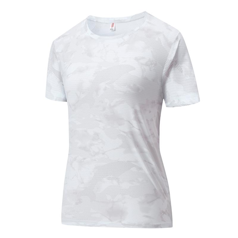 Ice Silk Short Sleeved T-shirt for Women In Summer, Thin, Loose, Elastic, Half Sleeved, Women s Breathable Camouflage Round Neck, Half Sleeved T-shirt M білий
Ice Silk Short Sleeved T-shirt for Women In Summer, Thin, Loose, Elastic, Half Sleeved, Women s Breathable Camouflage Round Neck, Half Sleeved T-shirt M білий