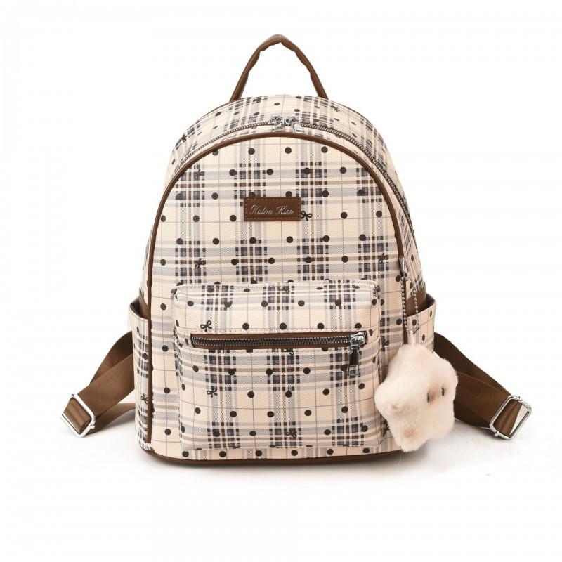 Japanese Wave Dot Cute Girl Backpack Junior High School Students Schoolbag Large-capacity Light Casual No pendant
Japanese Wave Dot Cute Girl Backpack Junior High School Students Schoolbag Large-capacity Light Casual No pendant
