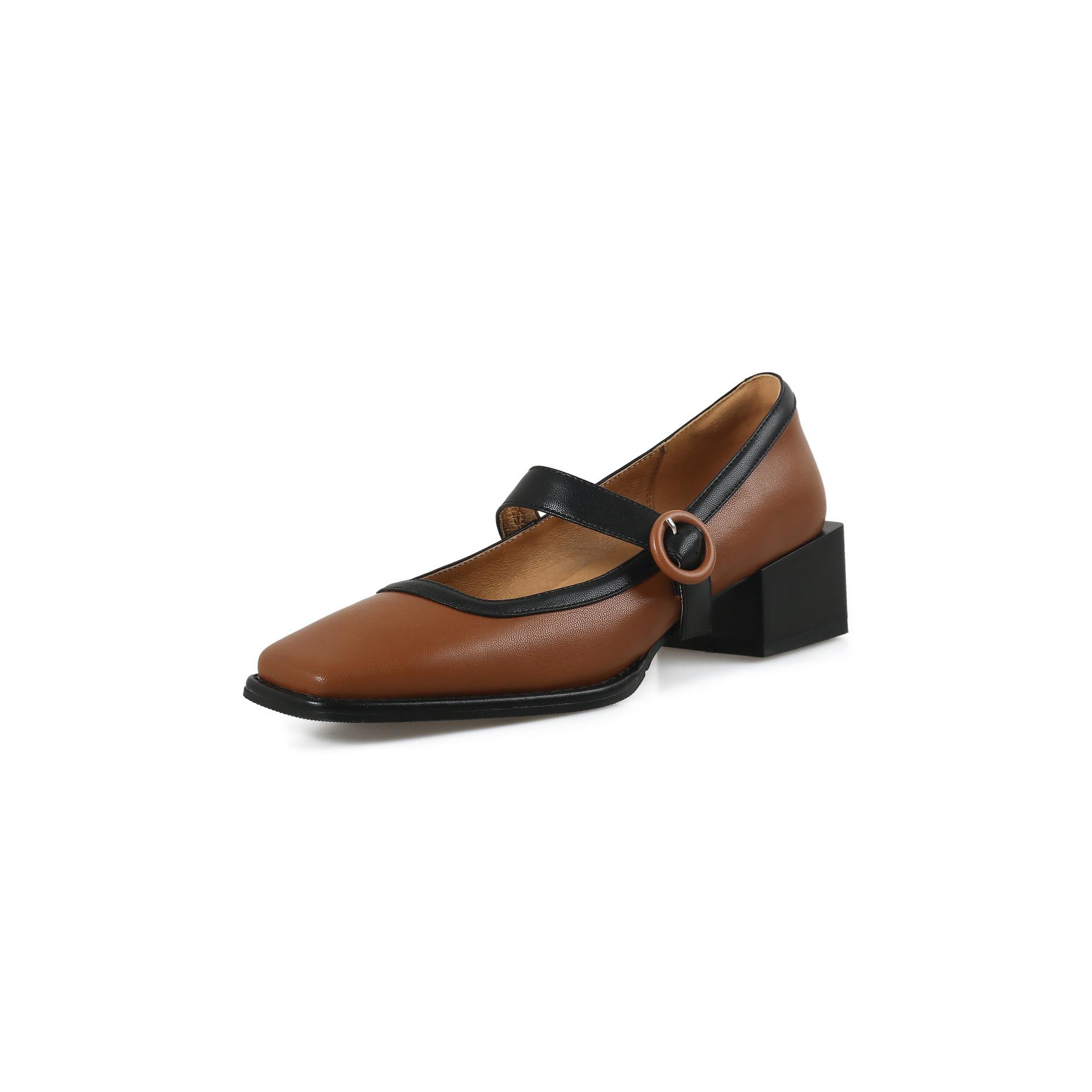 Fashion Hot Selling Spring Women s Low Heel Shoe Square Heel Mouth One-line Buckle Shoes Daily Commute Versatile New Zapatillas De Mujer 38 світло-коричневого кольору
Fashion Hot Selling Spring Women s Low Heel Shoe Square Heel Mouth One-line Buckle Shoes Daily Commute Versatile New Zapatillas De Mujer 38 світло-коричневого кольору