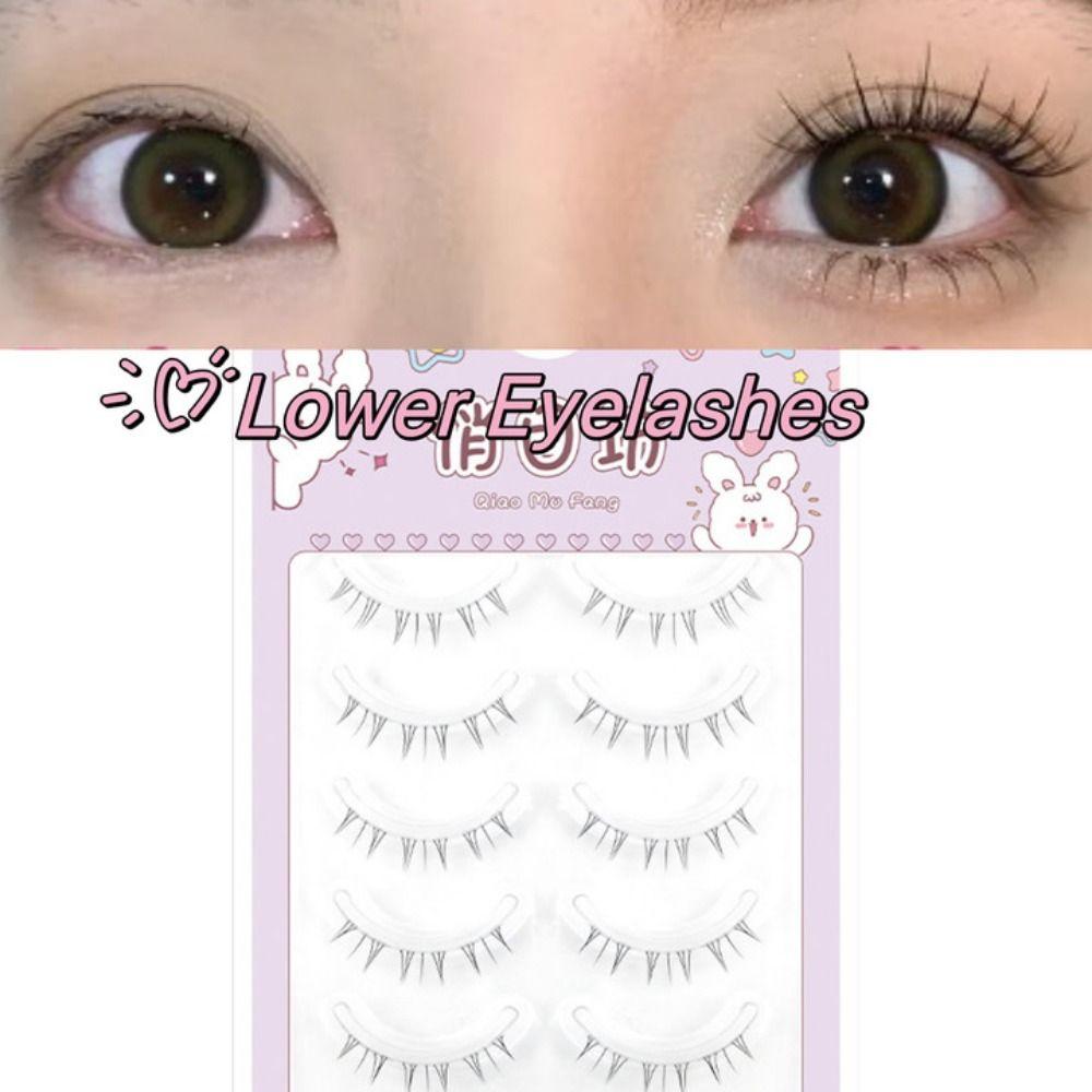 Natural Elongation A-Type Lower Eyelashes One-piece Type Eyelashes V-Shaped Lower Eyelashes Women
Natural Elongation A-Type Lower Eyelashes One-piece Type Eyelashes V-Shaped Lower Eyelashes Women