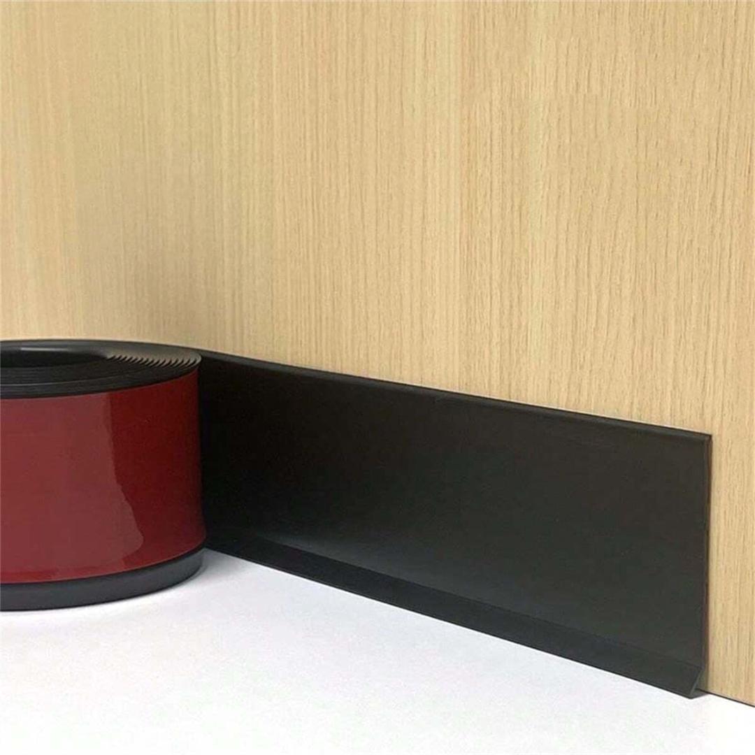 1PC 39.37/78.74inch Flexible Baseboard Made Of Soft PVC Kickboard Line, Plastic Floor Skirting Line,Decorative Component 1m чёрный
1PC 39.37/78.74inch Flexible Baseboard Made Of Soft PVC Kickboard Line, Plastic Floor Skirting Line,Decorative Component 1m чёрный