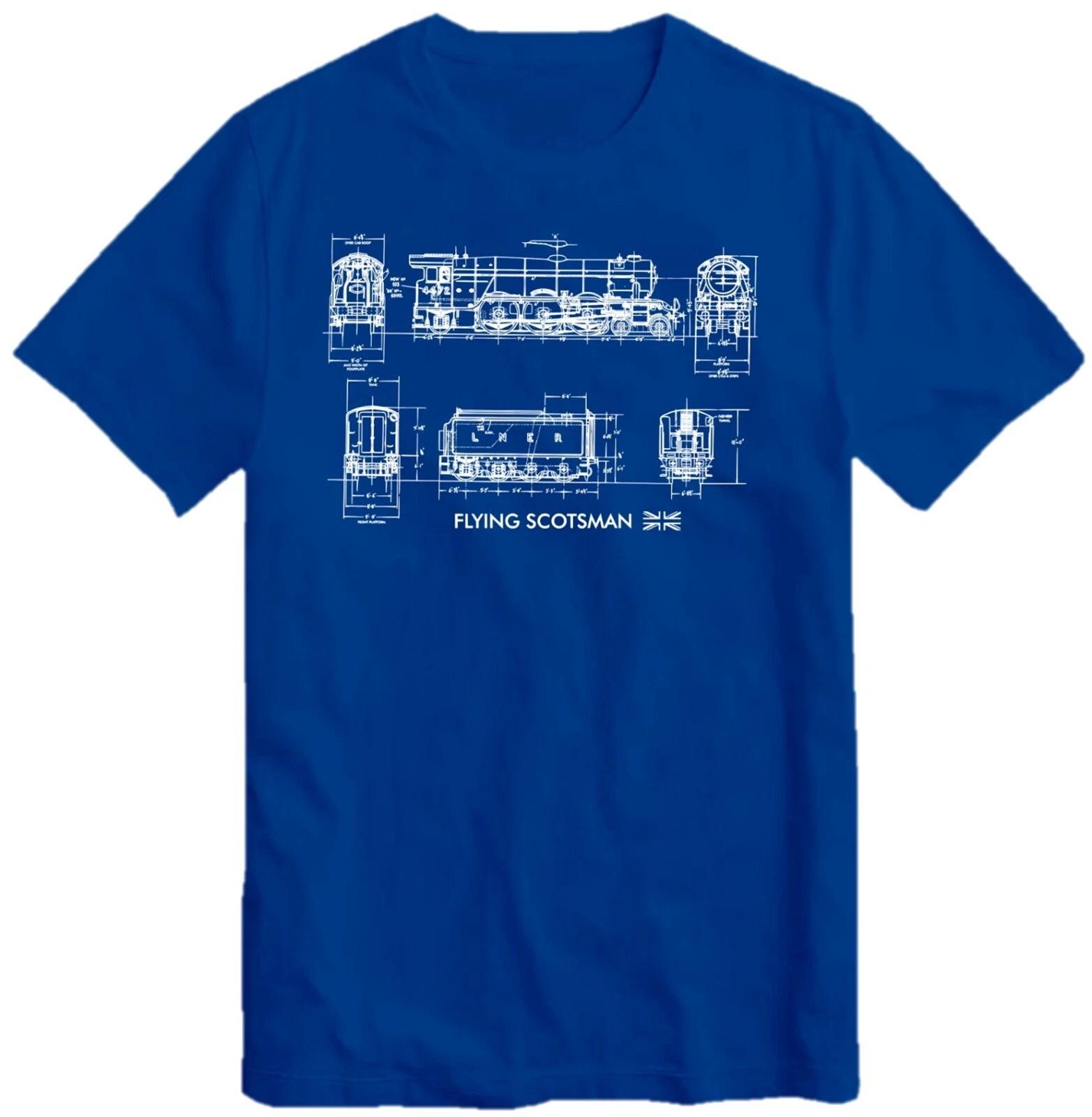 Flying Scotsman T-Shirt British Steam Locomotive Train Lovers Retro Top Tee Dia 150
Flying Scotsman T-Shirt British Steam Locomotive Train Lovers Retro Top Tee Dia 150