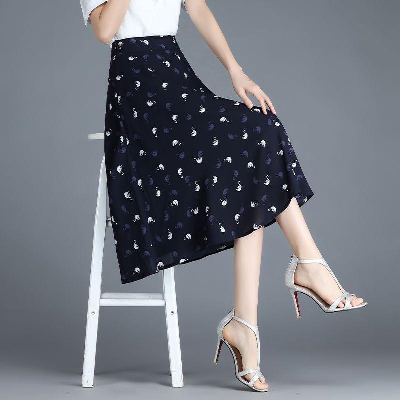 Женская летняя юбка-трапеция с цветочным принтом и шифоном, утягивающая юбка средней длины с завышенной талией, плиссированная юбка 3XL
Женская летняя юбка-трапеция с цветочным принтом и шифоном, утягивающая юбка средней длины с завышенной талией, плиссированная юбка 3XL