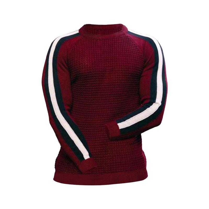 Crew Neck Contrasting T-shirt Men s Casual Loose Bottoming Knitted Sweater Youth Men s Top Trendy T-shirt XXXL
Crew Neck Contrasting T-shirt Men s Casual Loose Bottoming Knitted Sweater Youth Men s Top Trendy T-shirt XXXL