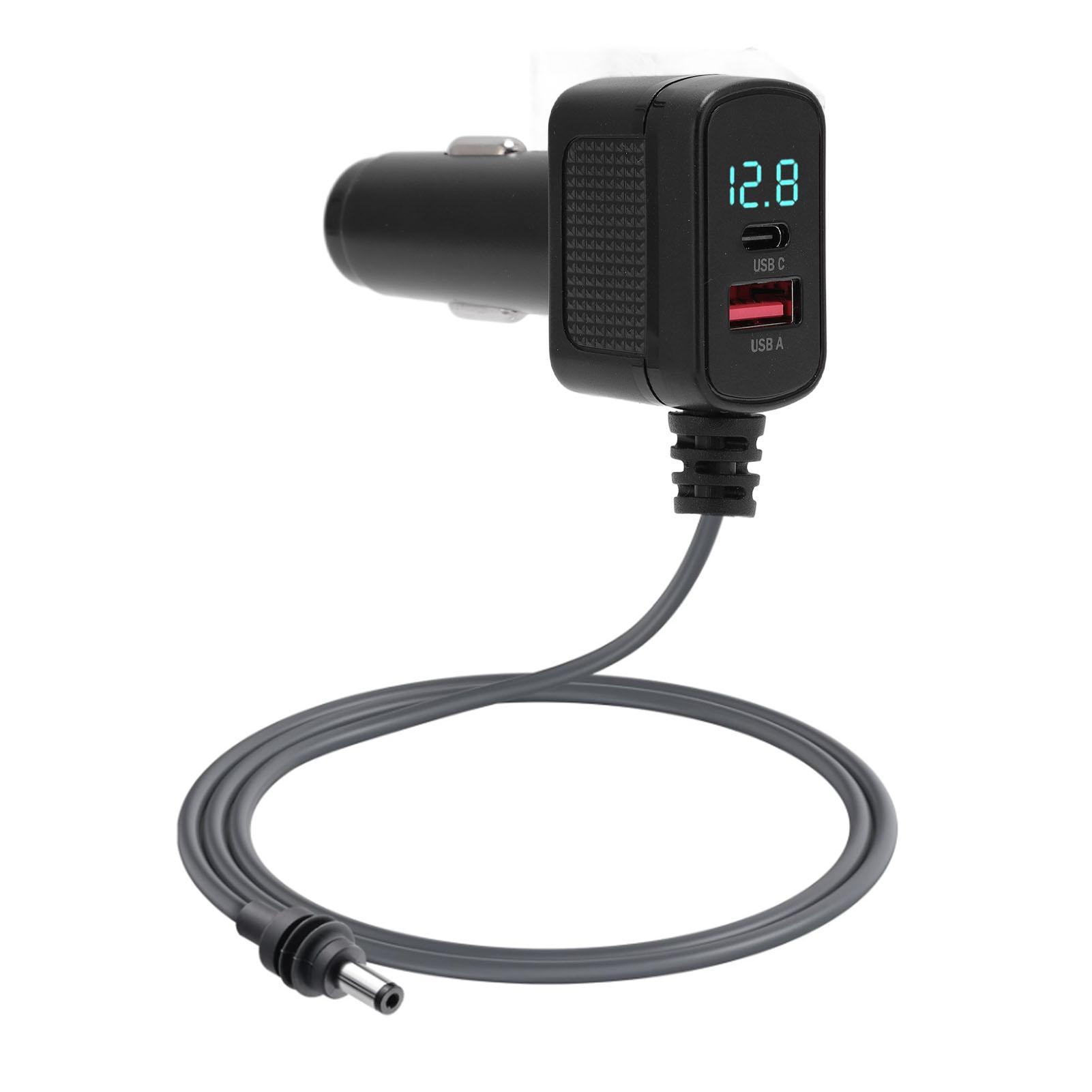 DC Satellite Power Cable for Car 6.5FT USB C 36W Fast Charging Satellite Car Charger Adapter
DC Satellite Power Cable for Car 6.5FT USB C 36W Fast Charging Satellite Car Charger Adapter