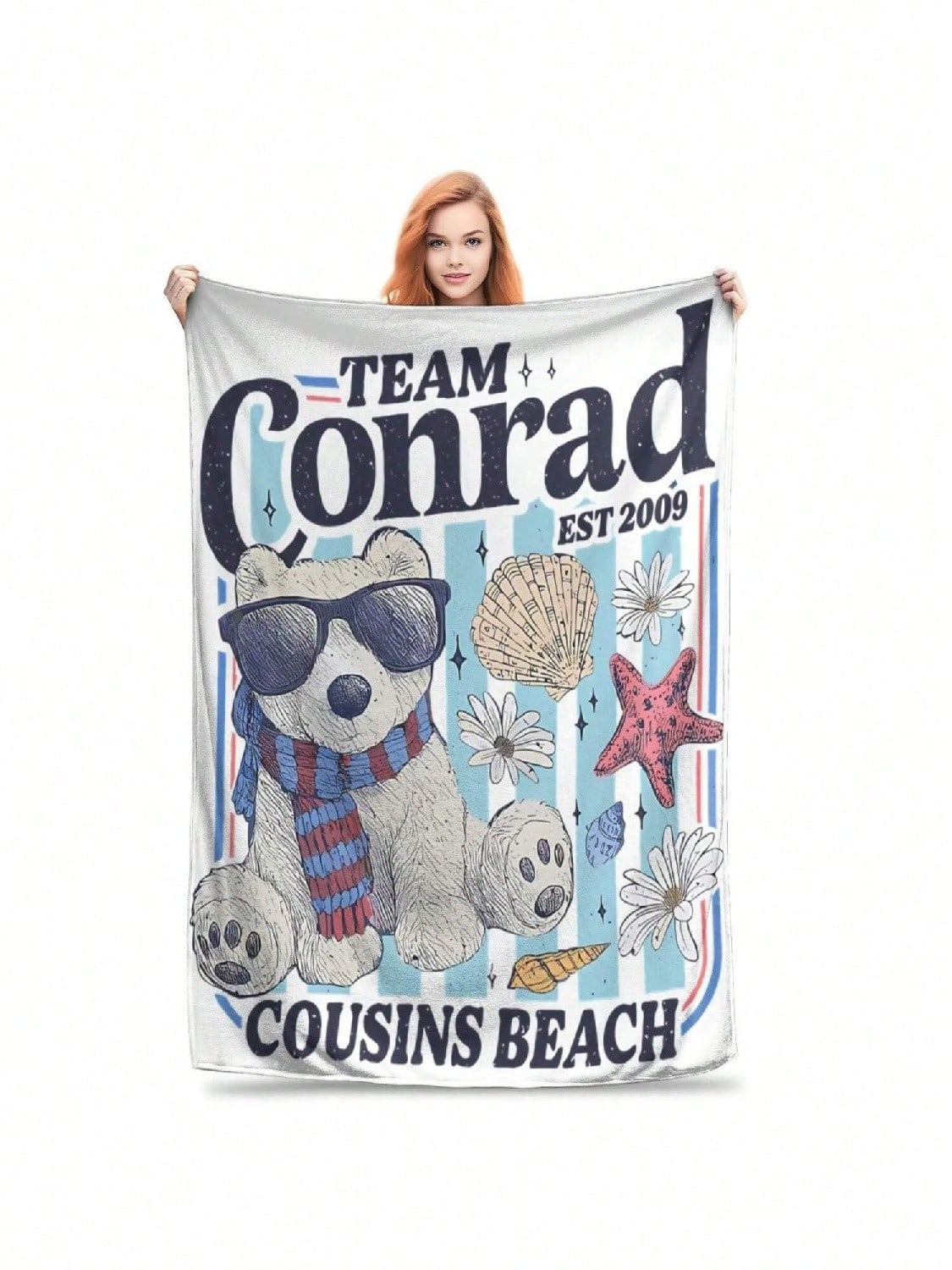Плед Team Conrad с принтом Turned Pretty для мужчин и женщин, супермягкий, теплый, для лета, кино, пляжа, пледы для дивана, разные размеры 75X95CM серый
Плед Team Conrad с принтом Turned Pretty для мужчин и женщин, супермягкий, теплый, для лета, кино, пляжа, пледы для дивана, разные размеры 75X95CM серый