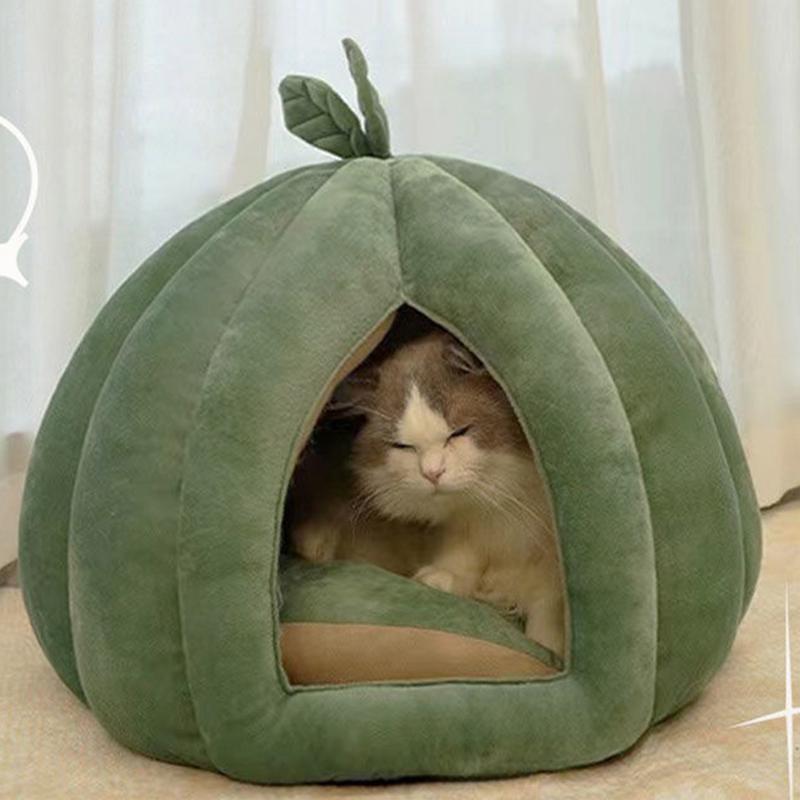 Cat Beds Thickened Enclosed Pet Cat House Bed Pumpkin Cat Hideaway Winter Supplies For Kittens Small Dogs Pets S
Cat Beds Thickened Enclosed Pet Cat House Bed Pumpkin Cat Hideaway Winter Supplies For Kittens Small Dogs Pets S