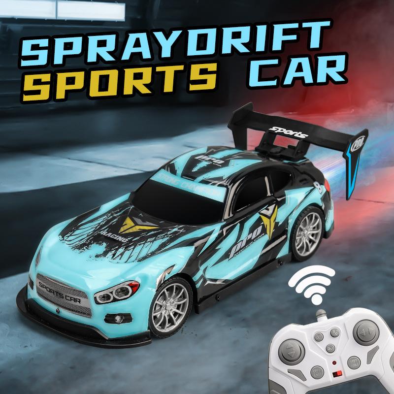RC Drift Car Игрушка с дистанционным управлением и легким музыкальным спреем 2,4G Беспроводной пульт дистанционного управления Подарки для мальчиков
RC Drift Car Игрушка с дистанционным управлением и легким музыкальным спреем 2,4G Беспроводной пульт дистанционного управления Подарки для мальчиков