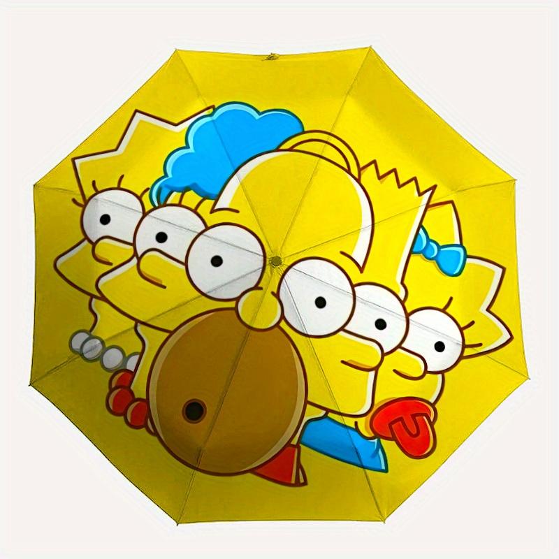 1pc Simpsons Family Automatic Umbrella Durable Iron Frame & Plastic Handle,Gift for Men & Women, Sturdy Construction yy250821056
1pc Simpsons Family Automatic Umbrella Durable Iron Frame & Plastic Handle,Gift for Men & Women, Sturdy Construction yy250821056