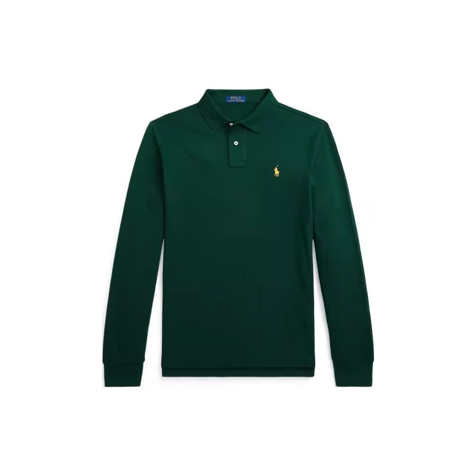 Polo Ralph Lauren однотонная рубашка поло с вышитым логотипом и длинными рукавами, мужские топы, зеленая MNPOKNI16823255-300 S
Polo Ralph Lauren однотонная рубашка поло с вышитым логотипом и длинными рукавами, мужские топы, зеленая MNPOKNI16823255-300 S