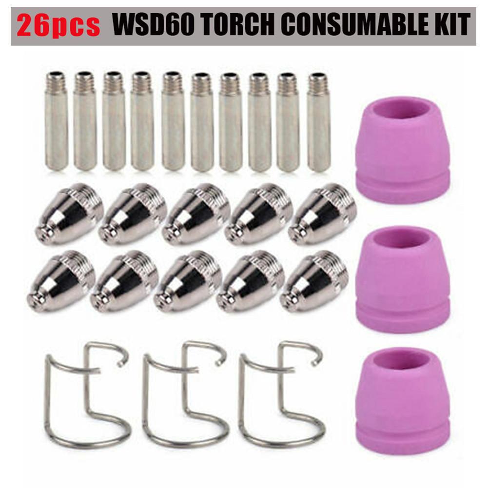 Plasma Cutting Machine Torch Consumables 50/60A Nozzle For CUT60, LGK60 Plasma Cutting Machines 26/60/100 Pcs
Plasma Cutting Machine Torch Consumables 50/60A Nozzle For CUT60, LGK60 Plasma Cutting Machines 26/60/100 Pcs