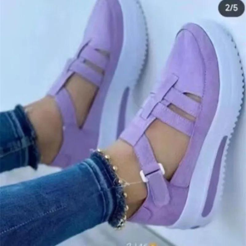 Модная женская обувь Кроссовки Холщовая обувь Женская Повседневная Женская Теннисная Спортивная Сандалии Летняя Платформа Сквозная Женская 35 фиолетовый
Модная женская обувь Кроссовки Холщовая обувь Женская Повседневная Женская Теннисная Спортивная Сандалии Летняя Платформа Сквозная Женская 35 фиолетовый