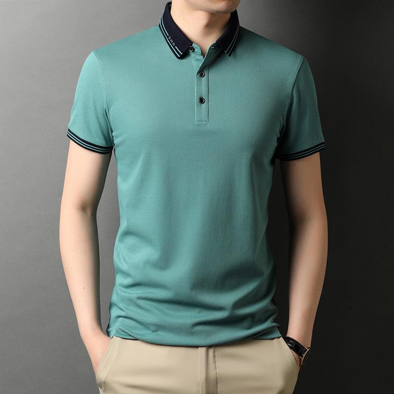 Модная рубашка поло, летняя новая мужская футболка с короткими рукавами и лацканами, деловая повседневная мужская одежда XXXXL
Модная рубашка поло, летняя новая мужская футболка с короткими рукавами и лацканами, деловая повседневная мужская одежда XXXXL