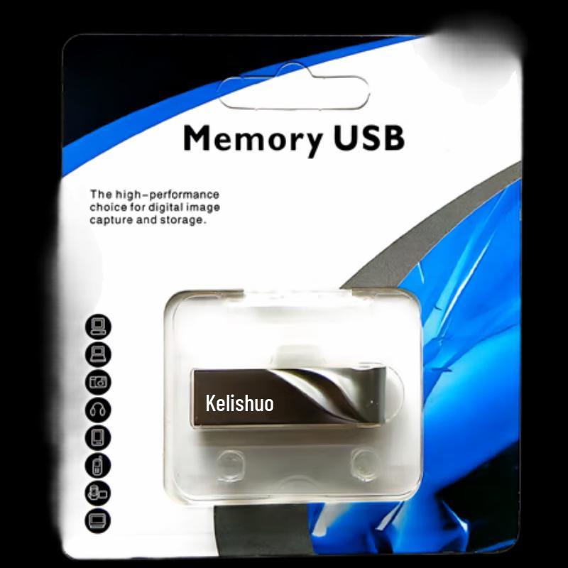 Kelisou 8 ГБ Металлический портативный USB 2.0 флеш-накопитель
Kelisou 8 ГБ Металлический портативный USB 2.0 флеш-накопитель