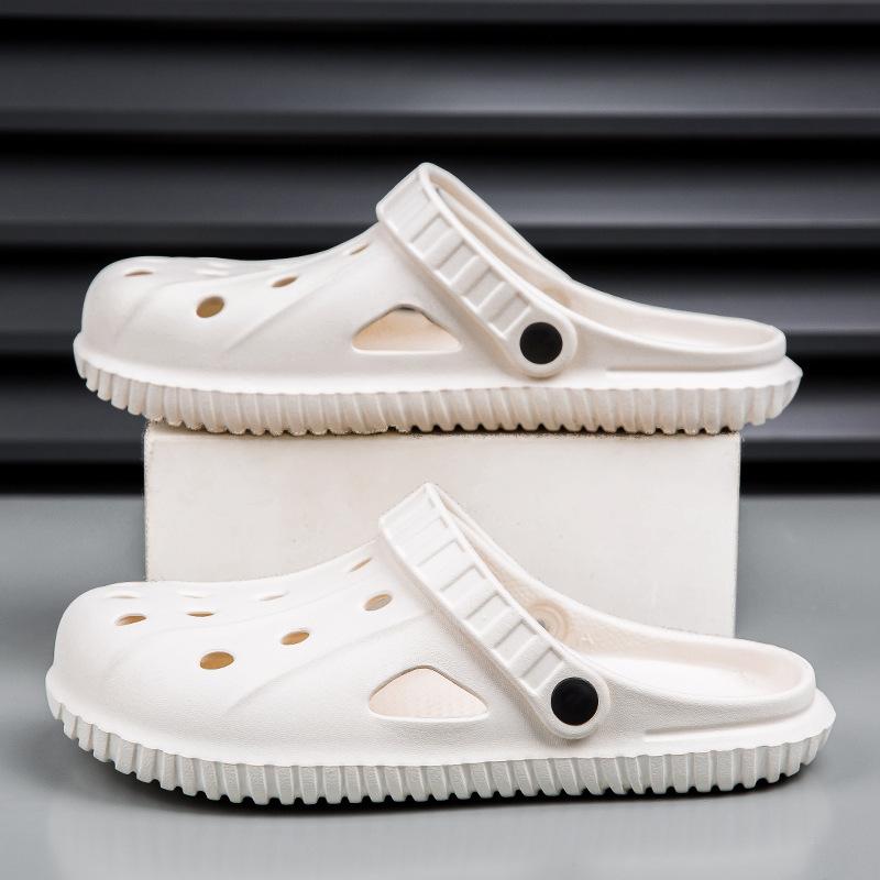 Baotou slippers men s 2024 summer new men s thick bottom stepping on shit feeling wear-resistant breathable outside wearing beach hole shoes 36 бежевый
Baotou slippers men s 2024 summer new men s thick bottom stepping on shit feeling wear-resistant breathable outside wearing beach hole shoes 36 бежевый