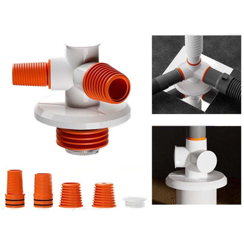 Odor-proof 2 in 1 Deodorant Snap Joint Stepped Interface Basin Sink Elbow Pipe Connector Sewer style 1
Odor-proof 2 in 1 Deodorant Snap Joint Stepped Interface Basin Sink Elbow Pipe Connector Sewer style 1