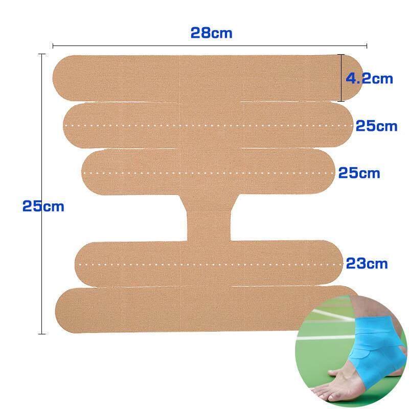 Ankle Kinesiology Sports Tape
Ankle Kinesiology Sports Tape