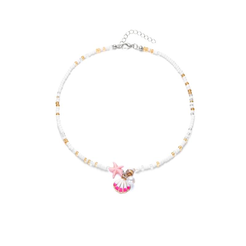 Bohemian Styles Shell Necklace Fashion Statement Necklace Beads Necklace Alloy Texture Suitable for Fashion Ladies Woman
Bohemian Styles Shell Necklace Fashion Statement Necklace Beads Necklace Alloy Texture Suitable for Fashion Ladies Woman